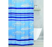 Штора для ванной комнаты Bath Plus Floating Blue голубой, 180х200 21247/0-P