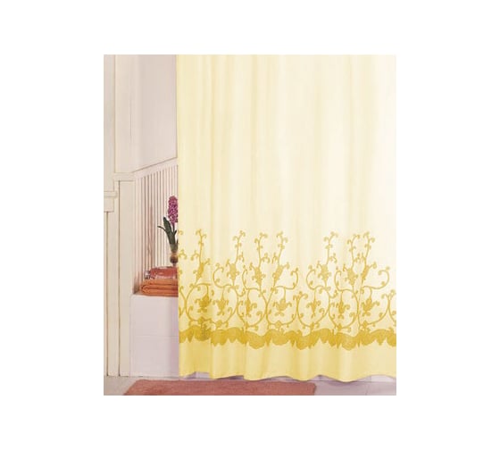 Штора для ванной комнаты Bath Plus Plot Art yellow 180х180 2160/5-P 1