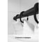 Карниз для ванной Bath Plus черный 122-218 KK-005 5