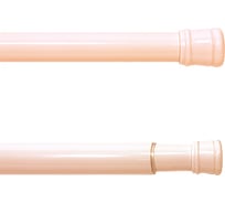 Карниз для ванной Bath Plus 122х218 бежево-розовый KK-001