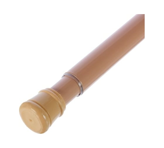 Карниз для ванной Bath Plus 122х218 бежево-розовый KK-001