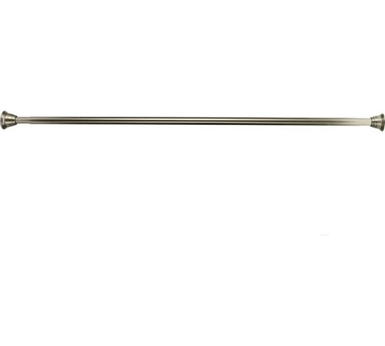 Карниз для ванны Bath Plus 122Х218 DECOR COLLEC матовое серебро DC007