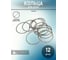 Кольца для штор Bath Plus DECOR COLLECTION серебро 12 шт D58MM KDC-07 2