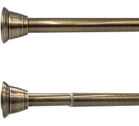 Карниз для ванной Bath Plus 122Х218 DECOR COLLEC античная бронза DC009