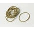 Кольца для штор Bath Plus DECOR COLLECTION золото 12 шт D58MM KDC-08 8