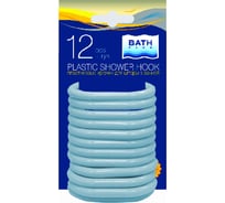 Кольца для штор Bath Plus 12 шт. голубые AK-02