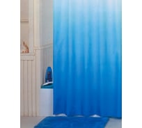 Штора для ванной комнаты Bath Plus 180х180 ROSY DOWN blue 2151/0