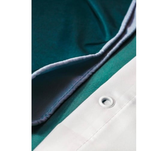Штора для ванной комнаты Bath Plus 180х180 ROSY DOWN dark green 2151/1