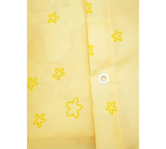 Штора для ванной комнаты Bath Plus 180х180см YELLOW QUACK 2100S/22
