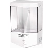 Диспенсер для жидкого мыла ЛАЙМА CLASSIC наливной, сенсорный, 0.6 л, ABS-пластик, белый 607315