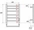Электрический полотенцесушитель Point Аврора П6 400x600 диммер справа, хром PN10846 2
