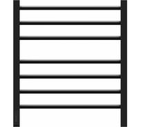 Электрический полотенцесушитель Point Веста П7 500x600, диммер слева, черный PN70756B