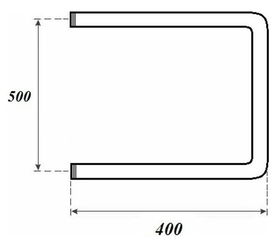Водяной полотенцесушитель Point 500x400 П-образный (1"), хром PN35554