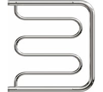 Водяной полотенцесушитель Point 500x500 Фокстрот с полкой, хром PN25555P