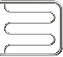 Водяной полотенцесушитель Point 600x600 Фокстрот с полкой, хром PN25666P