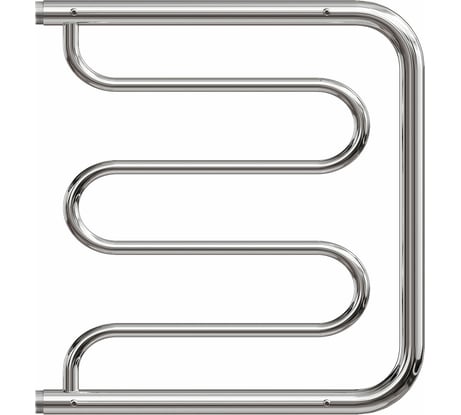 Водяной полотенцесушитель Point 500x700 Фокстрот с полкой, хром PN25557P