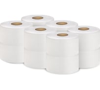 Туалетная бумага Бумага Сити 200 м 1-сл. светло-серая БС-1-200-Т (12 шт/упак)М