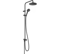 Душевая система Hansgrohe Vernis Blend Showerpipe 200 1jet Reno, матовый черный 26272670