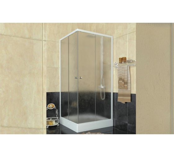 Душевой угол BellSan Альфа матовый 4627171531667 1