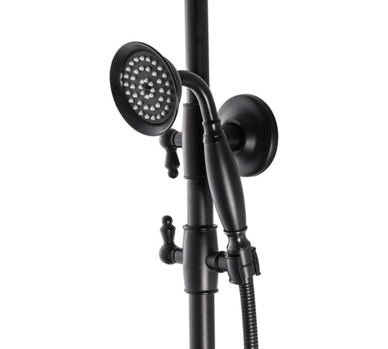 Душевая система Maxonor черный MN2476-7