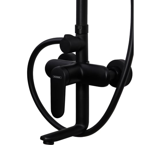 Душевая система Maxonor черный MN2471-7