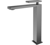 Смеситель для раковины VINCEA Dice однорычажный, вороненая сталь VBF-2DS2GM