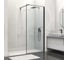 Душевая перегородка VINCEA Walk-In 800_2000, черный матовый, стекло прозрачное VSW-1HS800CLB 1