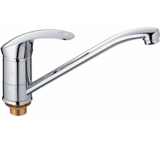 Смеситель для кухни Maxonor с гайкой, хром MN4921 1