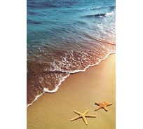 Тканевая шторка для ванны Melodia della vita 180х200см Морское побережье MZ-149 21041