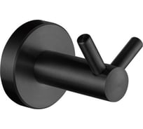 Крючок LEDEME 2-ой, черный L71705B-2 65926