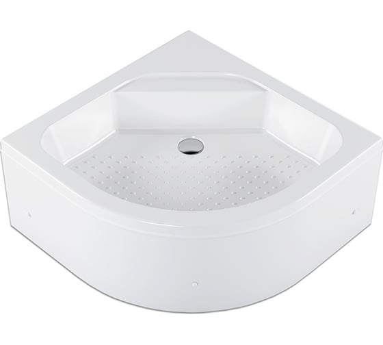 Поддон для душа MELODIA Round Plus 80х80х35.5х16 высокий 59439