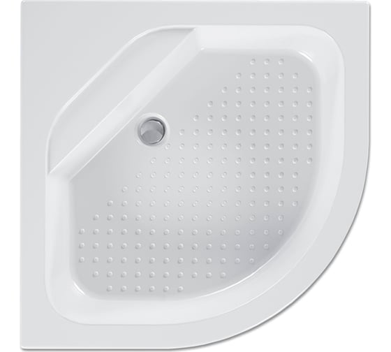 Поддон для душа MELODIA Round Plus 80х80х35.5х16 высокий 59439