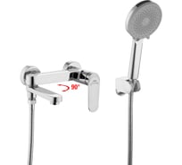 Смеситель ванно-душевой FASHUN излив поворотный, латунь A3291