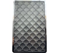 Лейка тропическая для душа OUTE потолочная 17x27 см глянцевый хром/серый, с шарниром для изменения угла наклона TH72D