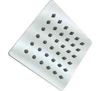 Лейка тропическая для душа OUTE потолочная квадрат 15x15 см глянцевый хром, с шарниром для изменения угла наклона TH98J-6