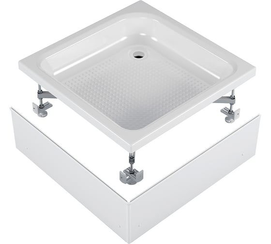 Душевой поддон MELODIA Square 80х80х30 высокий 59365