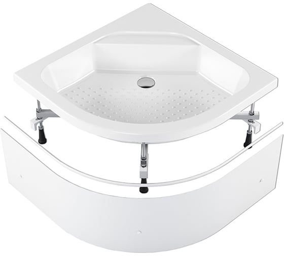Поддон для душа MELODIA Round Plus 90х90х35.5х16 высокий 59440