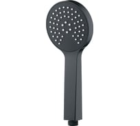 Лейка для душа Melodia della vita 1 функция, d100 мм, L235 мм чёрный мат. 14510