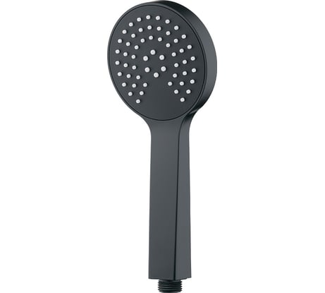 Лейка для душа Melodia della vita 1 функция, d100 мм, L235 мм чёрный мат. 14510