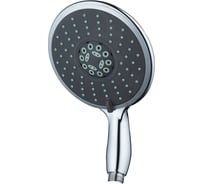 Лейка для душа Melodia della vita LUXE 3 функции, d150 мм, хром-чёрный 34353