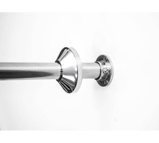 Прямой карниз GoGo нержавеющая сталь, хром, 1700 П1700
