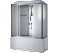 Душевой бокс без гидромассажа Taliente 150_70_215см, прямоугольная, матовое стекло, белые задние стенки TA-15070M