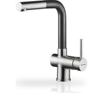 Смеситель для кухни Pyramis CAPRICCIO FUSSION PEARL BLACK ST.STEEL 90917601