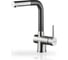 Смеситель для кухни Pyramis CAPRICCIO FUSSION PEARL BLACK ST.STEEL 90917601 1