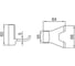 Крючок 2-й Ledeme L30305U-2 3