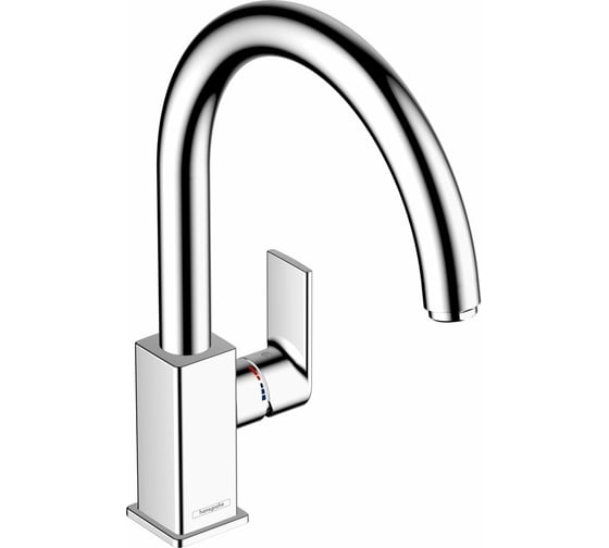 Кухонный смеситель Hansgrohe Vernis Shape M35 260, однорычажный, с поворотным изливом, хром 71871000 1