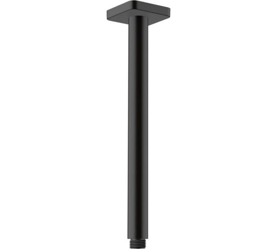 Потолочный держатель Hansgrohe Vernis Shape 300 мм, матовый черный 26407670