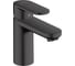 Смеситель для раковины Hansgrohe Vernis Blend 100, со сливным гарнитуром, матовый черный 71551670 1