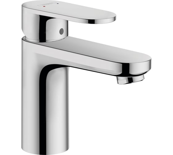 Смеситель для раковины Hansgrohe Vernis Blend 70, с металлическим сливным гарнитуром, хром 71557000