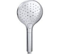 Лейка для душа OLIVE'S круглая 3-х режимная, диаметр 120 мм, зеркальный хром D184